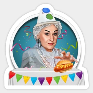 Dorothy Zbornak Birthday Sticker